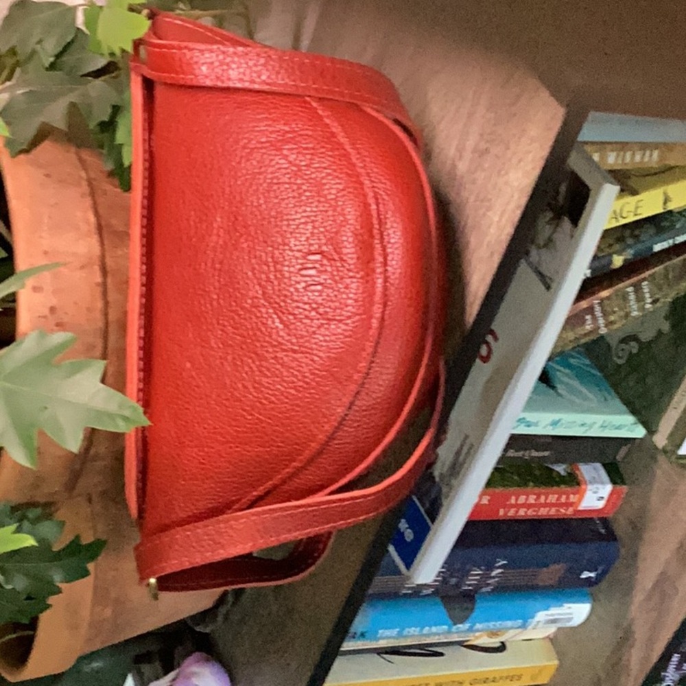 Portland leather koala crossbody